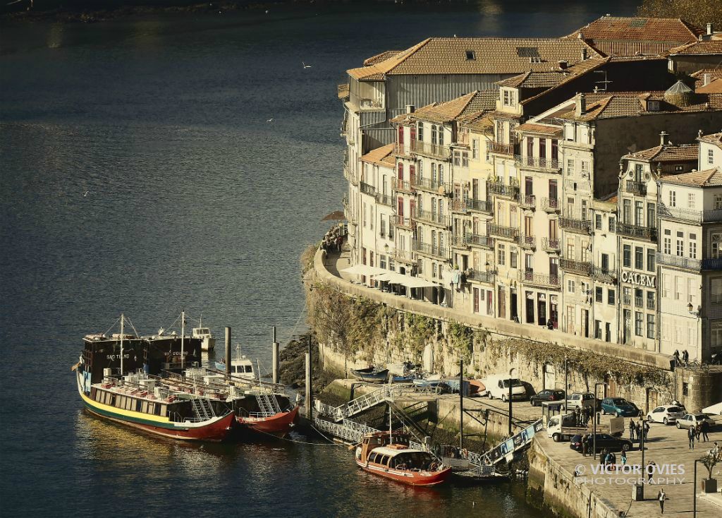 The Ribeira in Porto