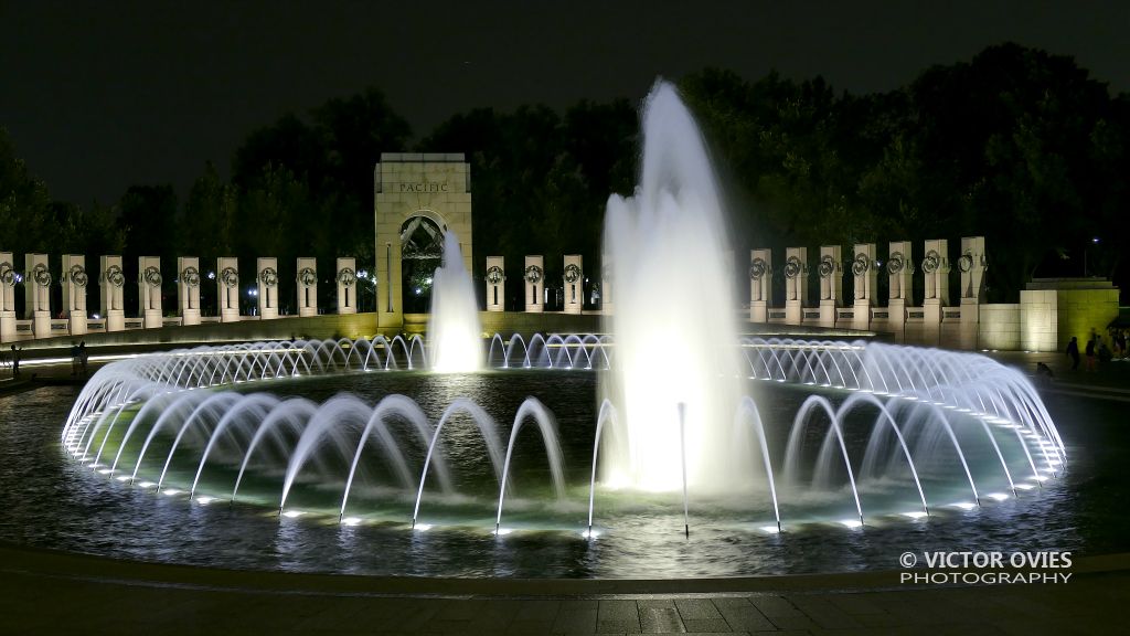 Washington - National Mall at night