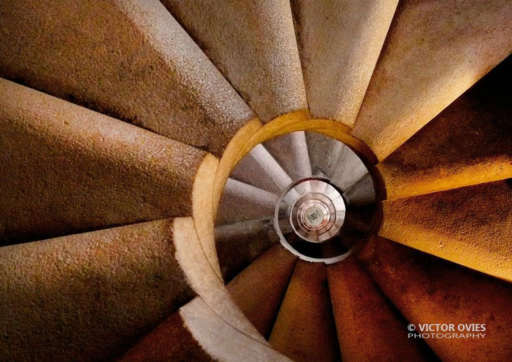 Sagrada Familia de Gaudi - Escalera